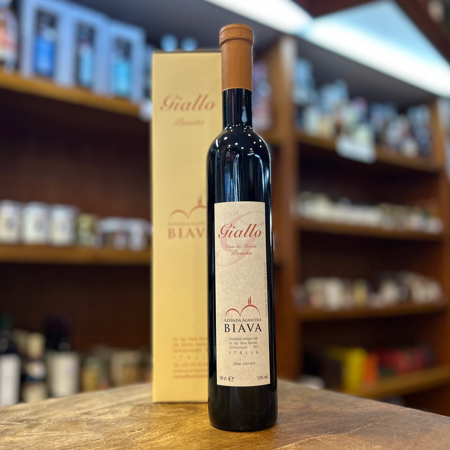 LOMBARDIA Biava - Passito Giallo 0,5L