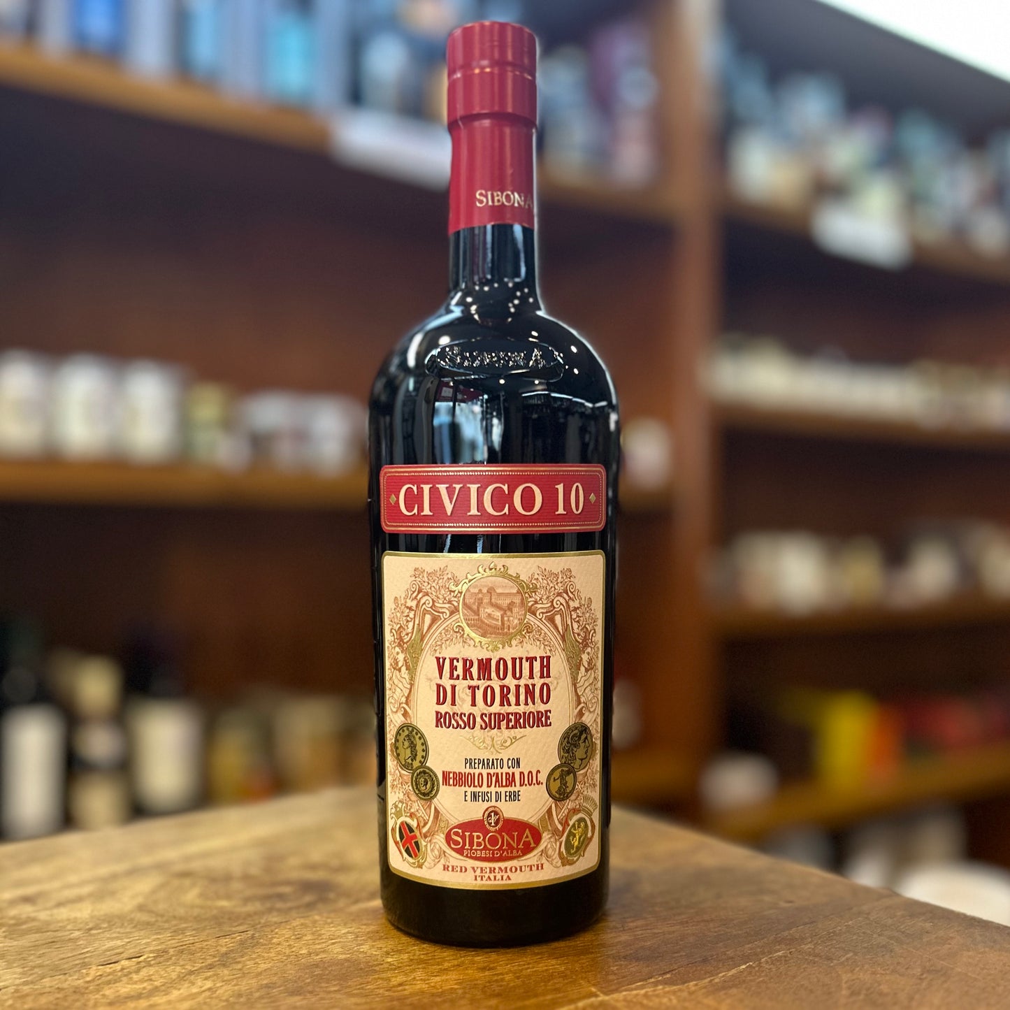 Sibona - Civico 10, Vermouth di Torino Rosso Superiore 0,70L