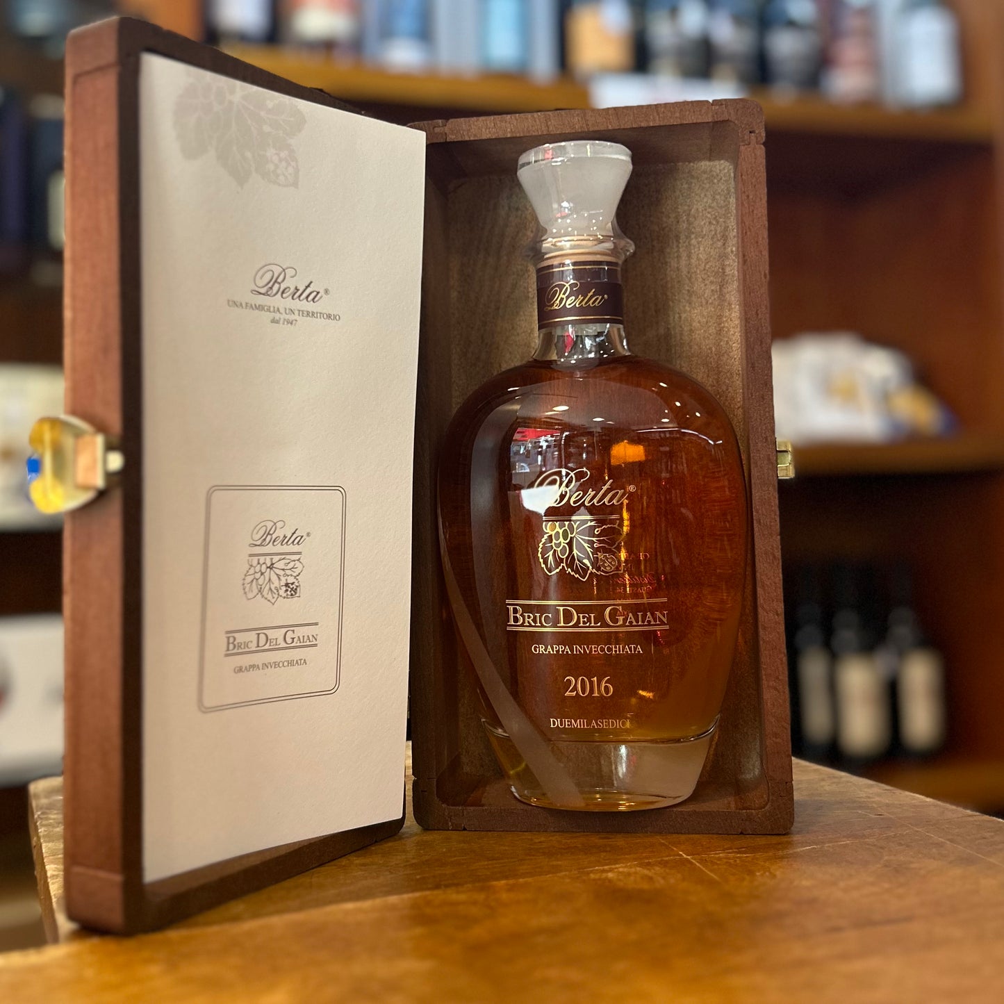 Grappa invecchiata Berta Bric Del Gaian 2016 0,70L