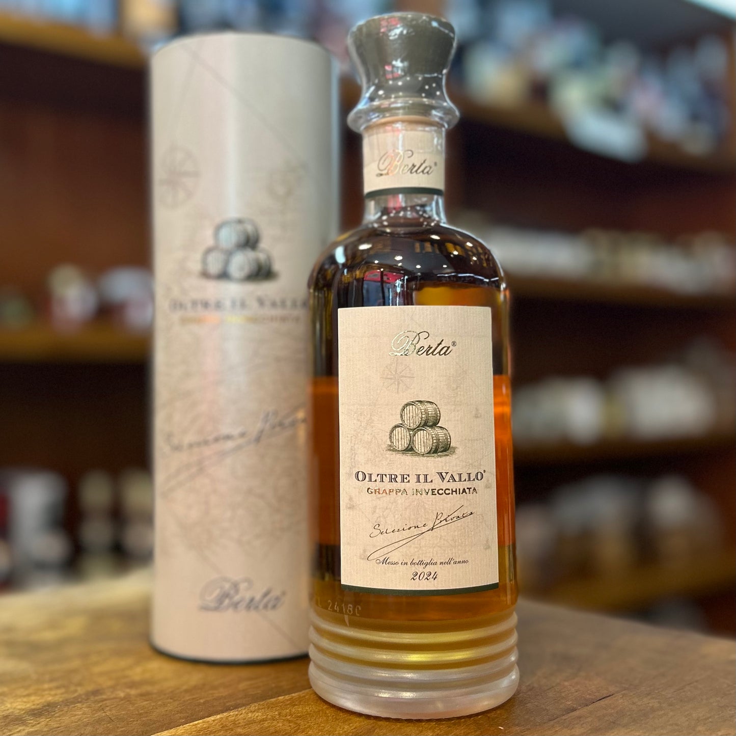 Grappa invecchiata Berta Oltre il Vallo 2024 0,70L