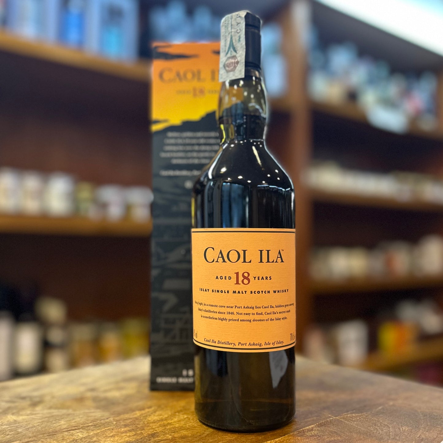 Islay Scotch Whisky Caol Ila 18 anni 0,70L