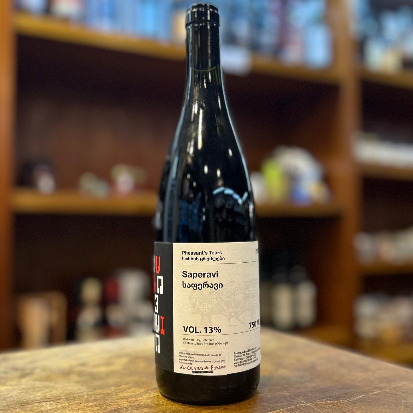 GEORGIA Pheasant's Tears – Saperavi 0,75L