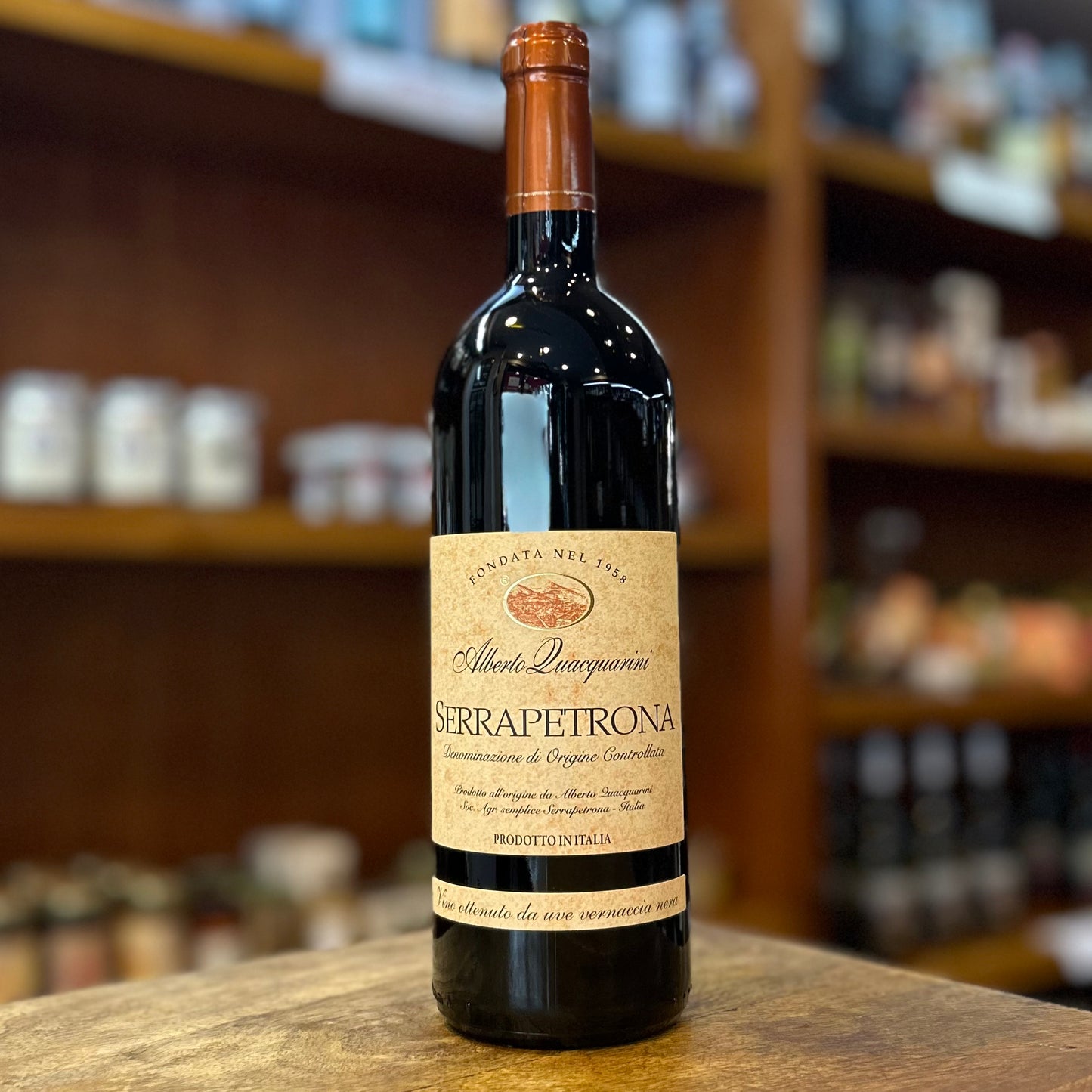 MARCHE Alberto Quacquarini – Serrapetrona Rosso DOC 0,75L