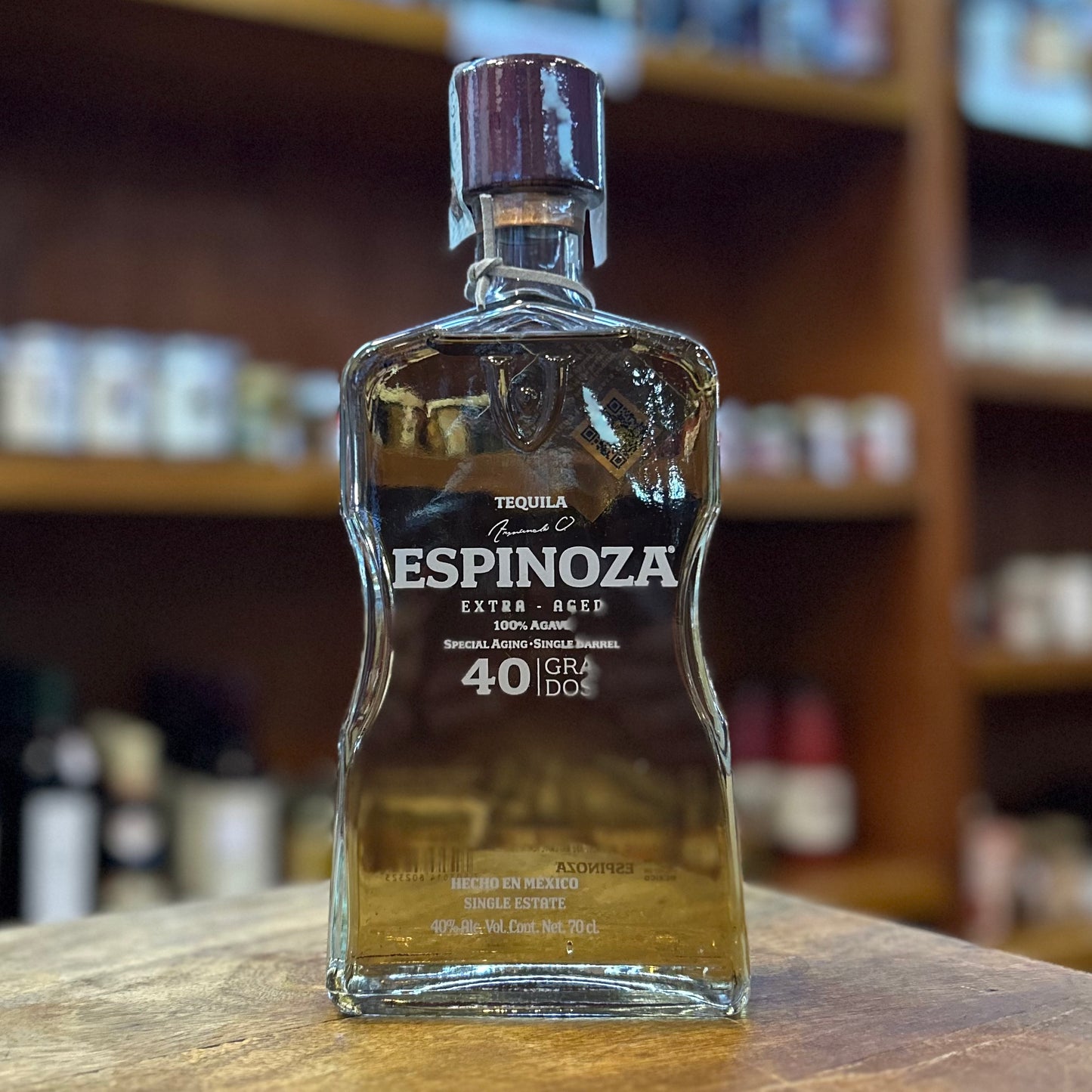 Tequila Espinoza Extra Aged 40 Grados 0,70L