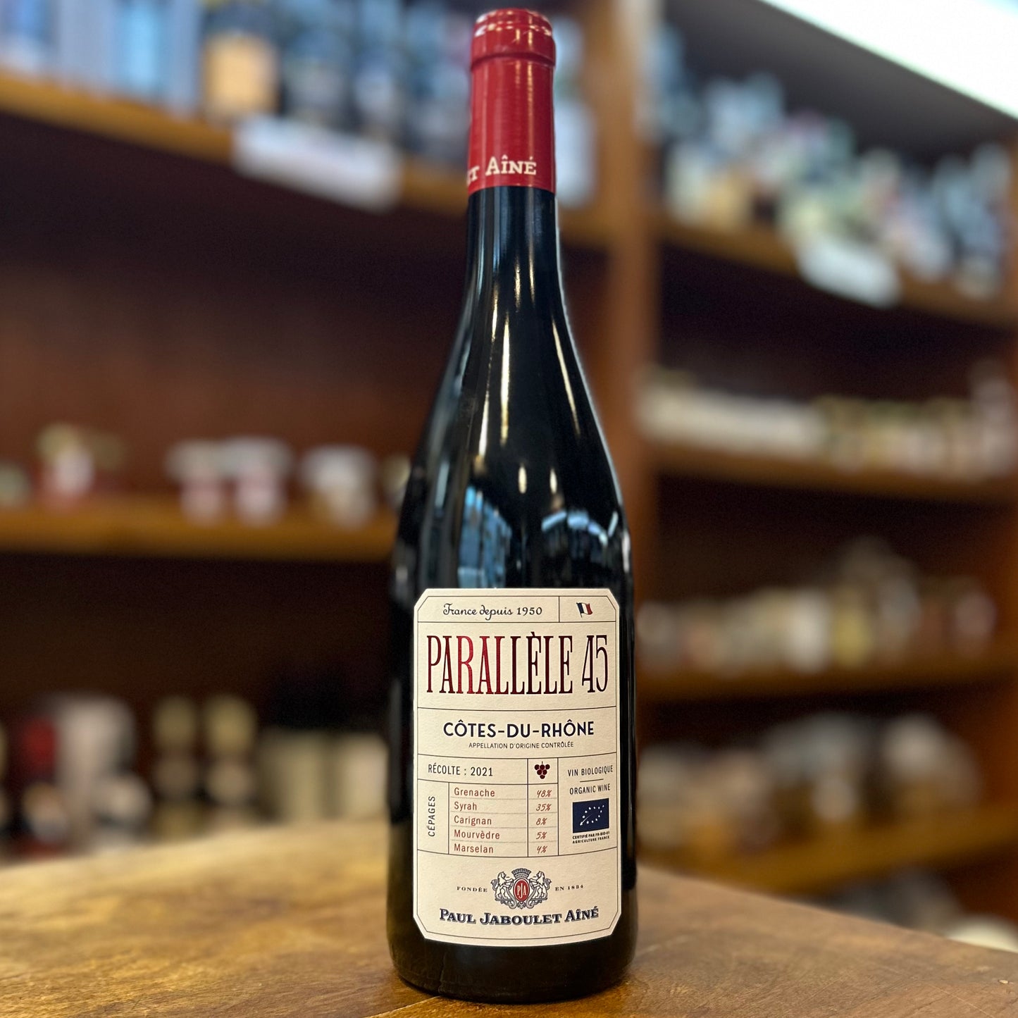 FRANCIA Paul Jaboulet Aîné - Côtes du Rhône Parallèle 45 Rouge 2021 0,75L