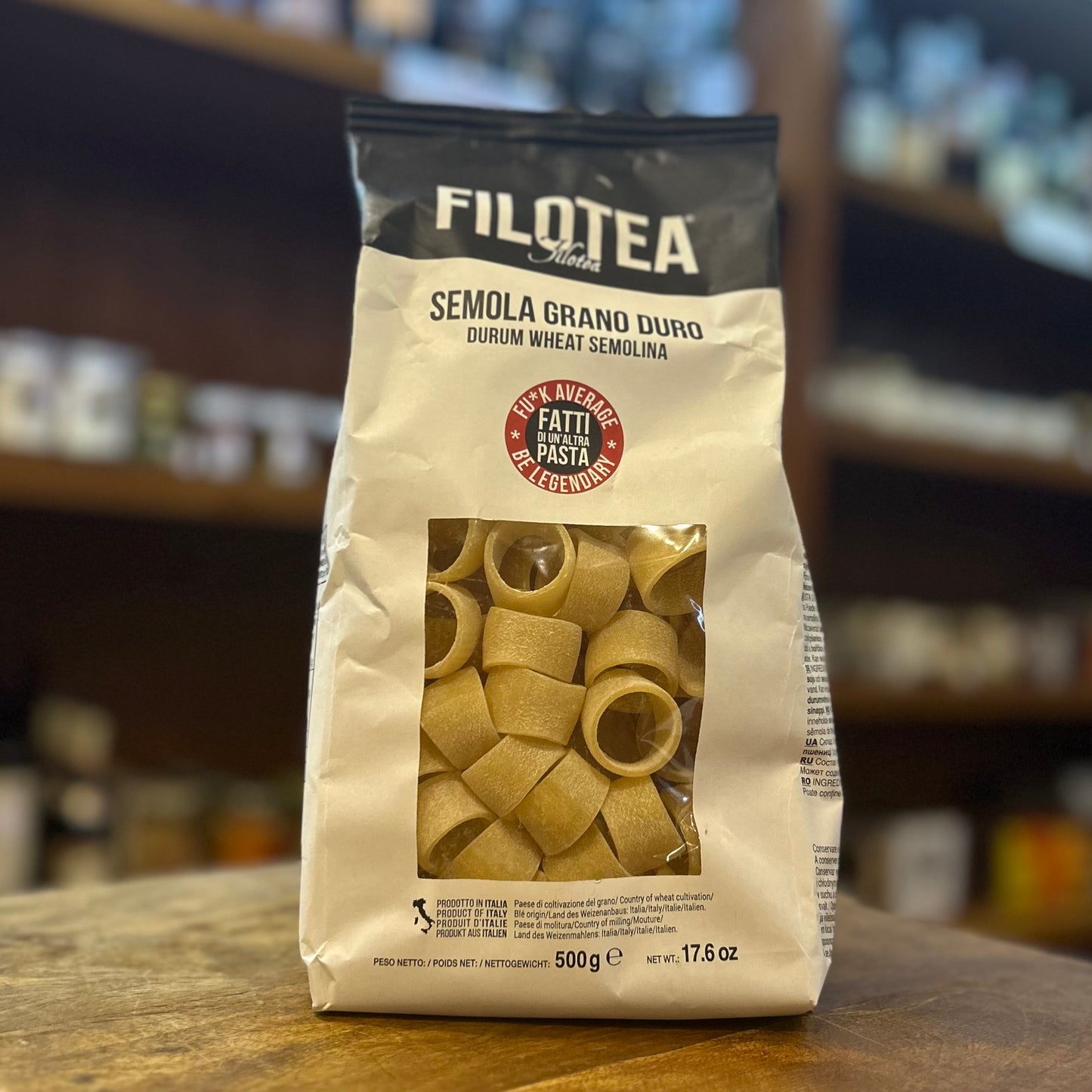 FILOTEA Pasta di semola di grano duro, Calamarata 500gr