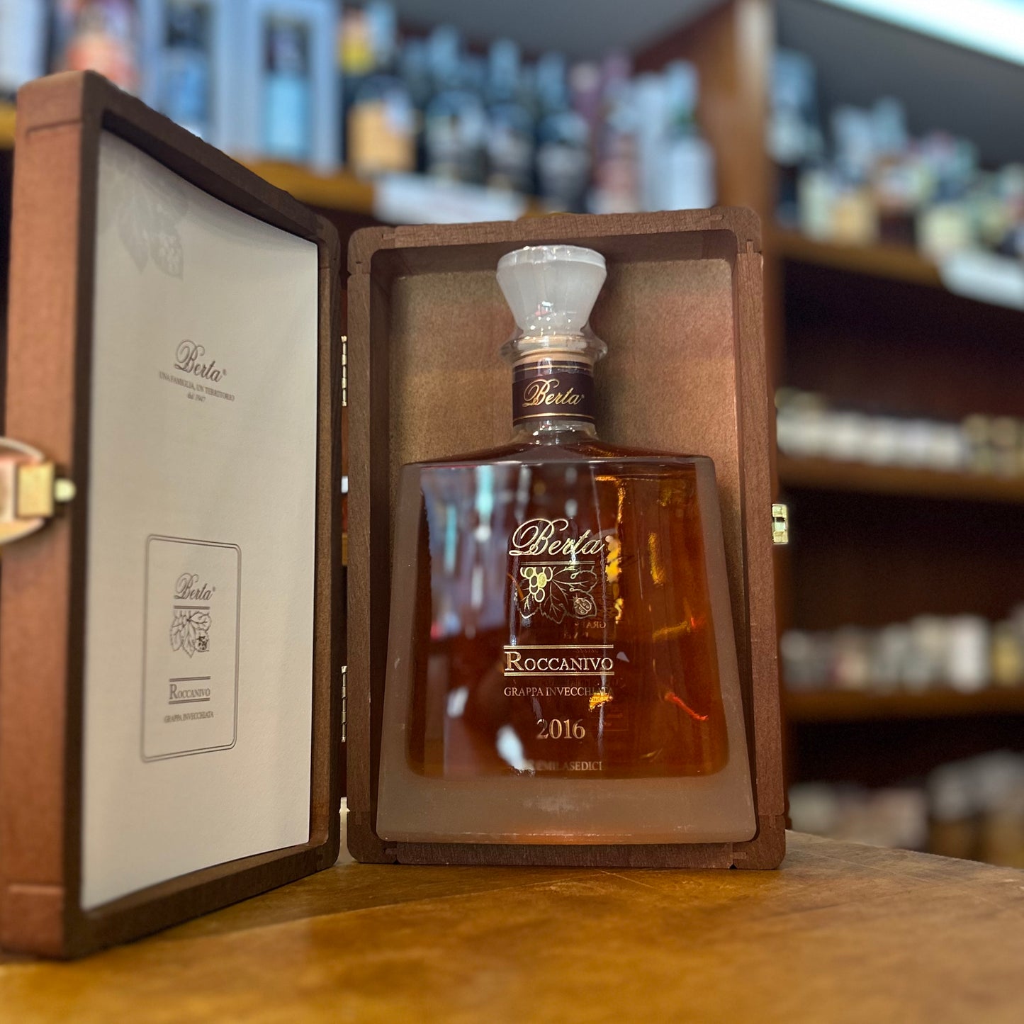 Grappa Roccanivo Berta 2016 0,70L