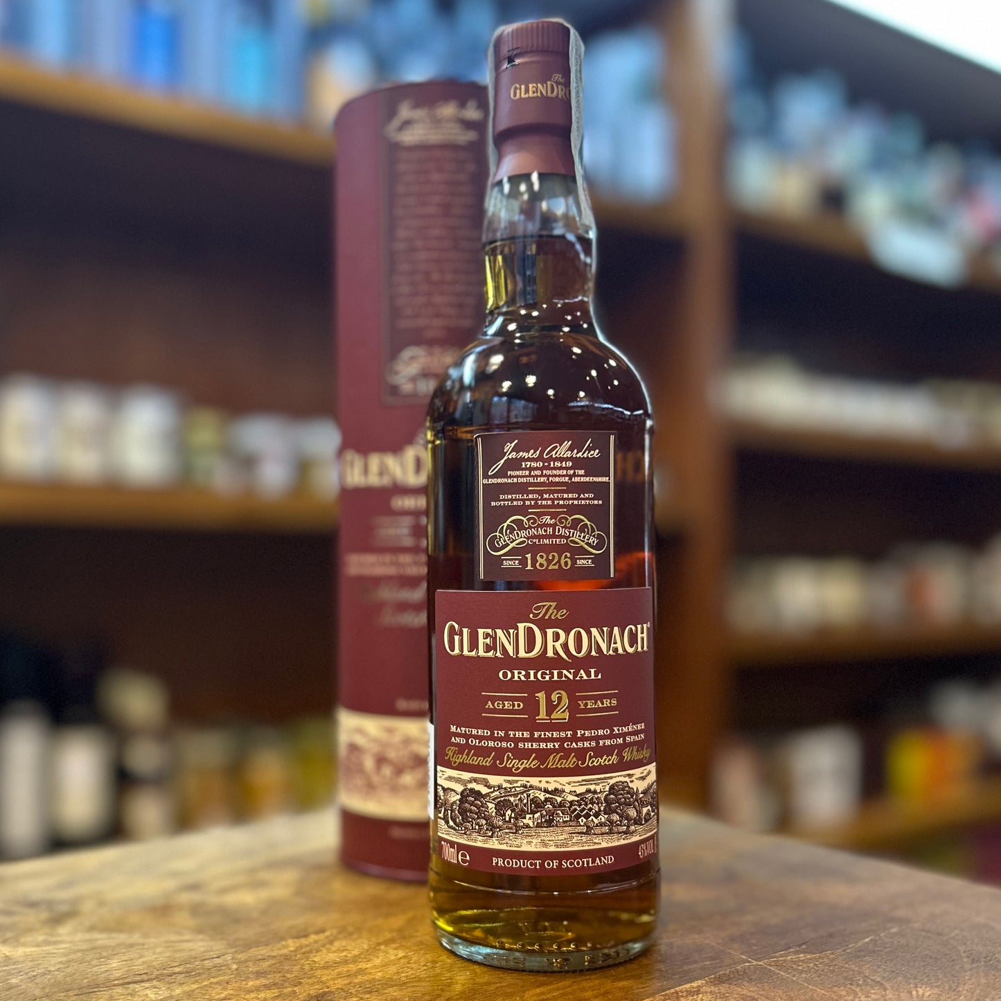 Highland Scotch Whisky GlenDronach 12 anni 0,70L